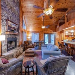 Okehi cabin Broken Bow 2-bedroom cabins