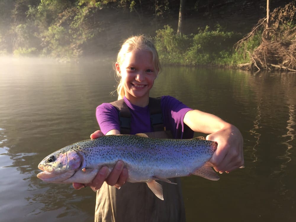 fly fishing Beavers Bend