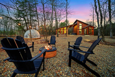 interstellar cabin, broken bow cabins, broken bow