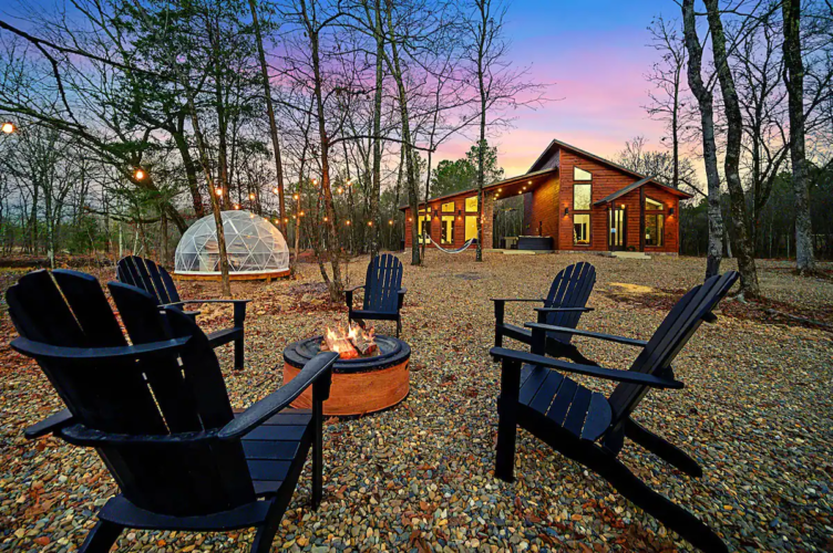 interstellar cabin, broken bow cabins, broken bow