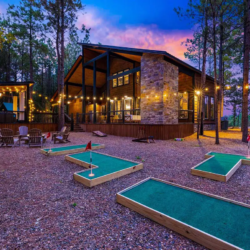 beauty and the beast, broken bow cabin rentals