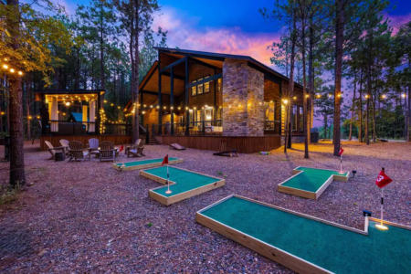 beauty and the beast, broken bow cabin rentals