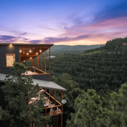 hilltop retreat cabin