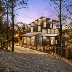 hilltop retreat cabin, cabins in broken bow