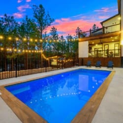 broken bow cabins with pool