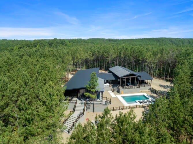 poolside pines