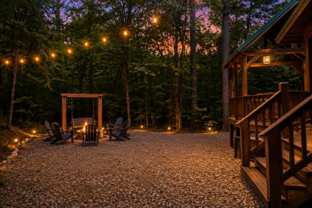 S’more Fun Hideaway cabin in Broken Bow, Oklahoma